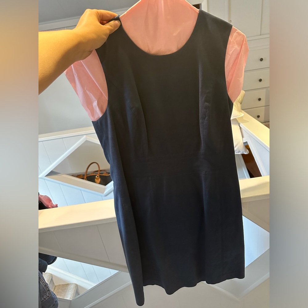 Navy Easy Shift Dress